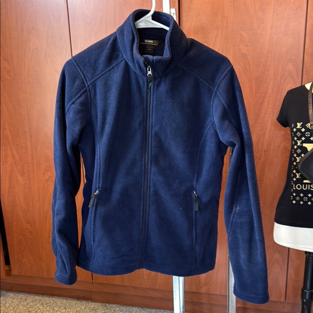 Core365 Warm Cozy Blue Fleece NWOT Women’s Jacket from Nordstrom